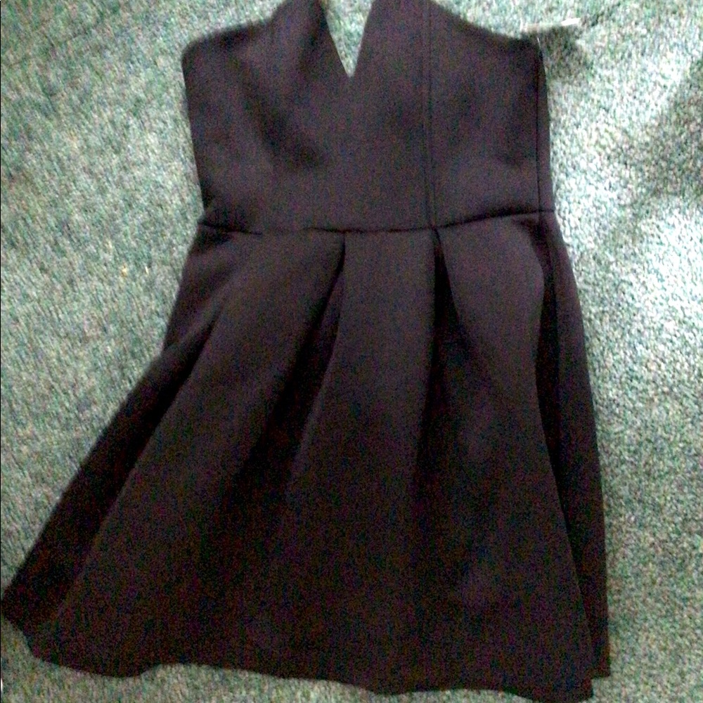 Charlotte Russe XL Black A Line Dress
